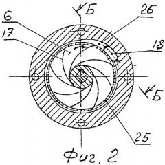 Центробежно-вихревой двухступенчатый насос (патент 2521527)