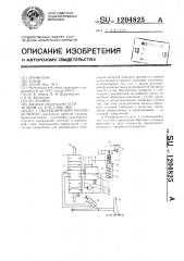 Гидравлический распределитель (патент 1204825)