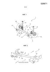 Торсионная балка, узел торсионной балки и система подвески торсионного типа (патент 2620847)