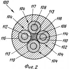 Паронепроницаемый кабель для высокоскоростной связи и способ его изготовления (патент 2262146)
