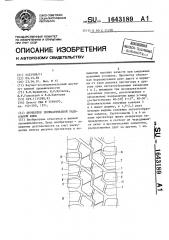 Протектор пневматической радиальной шины (патент 1643189)