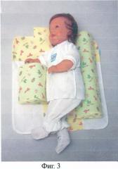 Удерживающая младенца в нужном положении конструкция (патент 2413447)