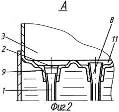 Секция радиатора системы охлаждения двигателя внутреннего сгорания (варианты) (патент 2280831)