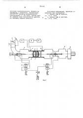 Поршневая установка для градуировки и поверки счетчиков и расходомеров газа (патент 581383)