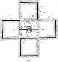 Способ формирования структуры кроны виноградника (вариант русской логики - версия 4) (патент 2477605)