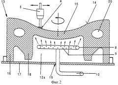 Способ нанесения защитного покрытия на деталь тяжелого машиностроения (патент 2300651)