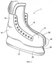 Коньковый ботинок (патент 2390292)