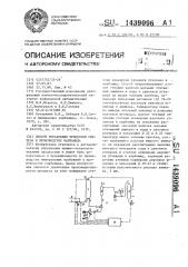 Способ управления процессом синтеза в производстве карбамида (патент 1439096)