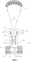 Исполнительные системы для управления полетом силового профиля крыла для преобразования энергии ветра в электрическую или механическую энергию (патент 2576396)