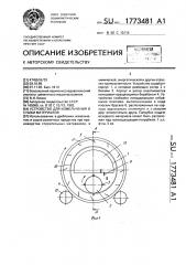 Устройство для измельчения и сушки материалов (патент 1773481)