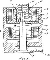 Электромагнитная система управления клапанами механизма газораспределения двигателя внутреннего сгорания (варианты) (патент 2554256)