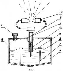 Устройство для получения высокодисперсного аэрозоля (патент 2605135)