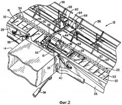 Секционная направляющая для ремня полотенного транспортера сельскохозяйственной уборочной машины (патент 2427125)