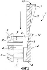 Соединительное устройство для электрических распределительных коробок (патент 2524922)