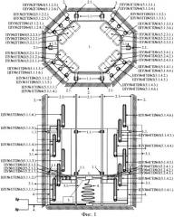 Гидравлический подъемник, состоящий из множества ступеней, являющихся гидравлическими домкратами (гпмсгд) (патент 2397940)