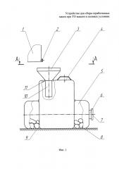 Устройство для сбора отработанных масел при техническом обслуживании машин в полевых условиях (патент 2664898)
