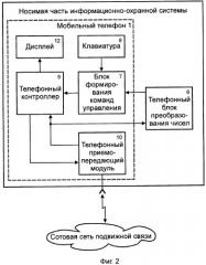 Информационно-охранная система для транспортных средств (патент 2329164)
