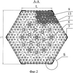 Тепловыделяющая сборка ядерного реактора (патент 2333554)