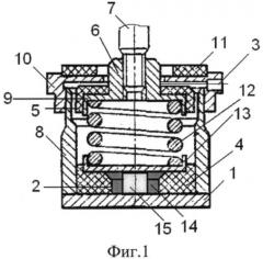 Виброизолятор для фундаментов зданий, работающих в сейсмически опасных районах (патент 2565303)