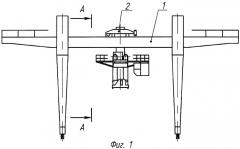 Кран козловой контейнерный (патент 2272781)