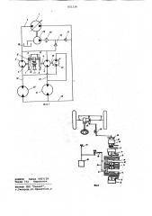 Двухконтурный гидравлический при-вод колес транспортного средства (патент 821238)