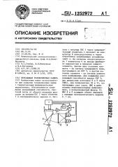 Передающая телевизионная камера (патент 1252972)