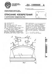 Реверсивный роторный рабочий орган (патент 1099008)