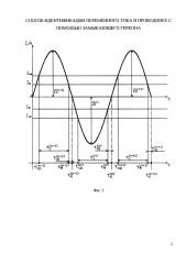 Способ идентификации переменного тока в проводнике с помощью замыкающего геркона (патент 2618795)