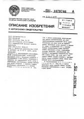 Наклонный бескамерный судоподъемник (патент 1079746)