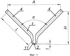 Образец для определения остаточных напряжений в пере полнотелой лопатки турбины (патент 2600367)