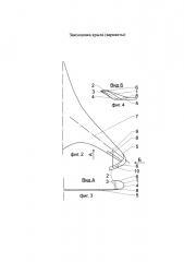 Законцовка крыла (варианты) (патент 2655571)