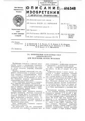 Электродный контактный узел электролизеров для получения легких металлов (патент 616348)