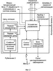 Система охранной сигнализации для объектов недвижимости (патент 2269818)