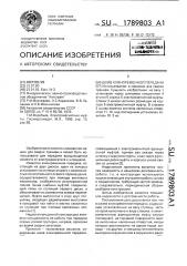 Шкив клиноременной передачи (патент 1789803)