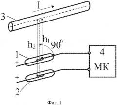 Способ измерения тока в проводнике с помощью герконов (патент 2540260)