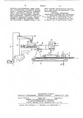 Поточная линия для изготовления теплоизоляционных изделий (патент 863580)