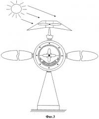 Гелиоветровая энергетическая установка (патент 2349792)
