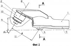 Устройство для обработки лапы бурового долота (патент 2311268)