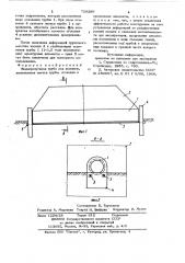 Водопропускная труба под насыпью (патент 729299)