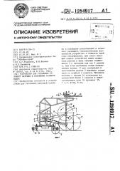 Устройство для установки рулонной катушки в положение разматывания (патент 1284917)