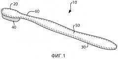 Зубная щетка, включающая в себя устройство для указания усилия при чистке (патент 2560275)