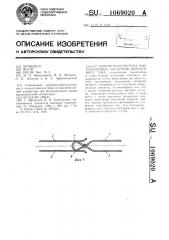 Контактная система многоамперных аппаратов переменного тока (патент 1069020)