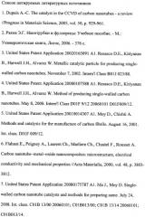 Металлоксидные катализаторы для выращивания углеродных нанотрубок из газовой фазы (патент 2415706)