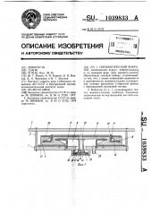 Пневматический вибратор (патент 1039833)