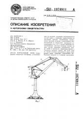 Портальный кран (патент 1074811)