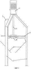 Способ и устройство для переработки замороженного в блоках сырья в материал в виде "снега" (патент 2313221)