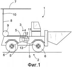 Шахтное транспортное средство (патент 2539616)