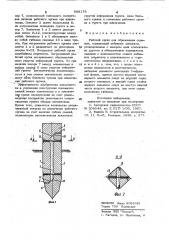 Рабочий орган для образования скважин (патент 968178)