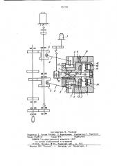 Механизм дистанционного управления коробками скоростей и подач (патент 957196)