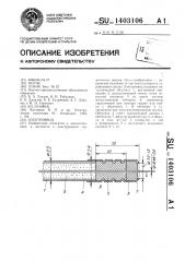 Электроввод (патент 1403106)